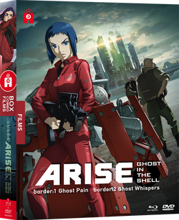 Ghost in the Shell : ARISE - films 1 & 2 - combo Bluray/DVD