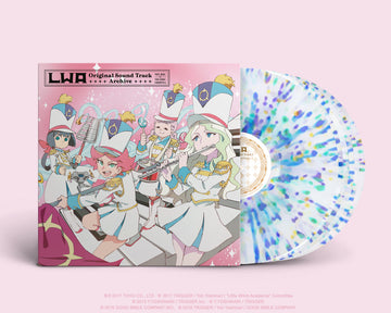 Little Witch Academia - Bande Originale Edition Vinyle Deluxe - Transparent avec Splatter Bleu - Variant AllTheAnime