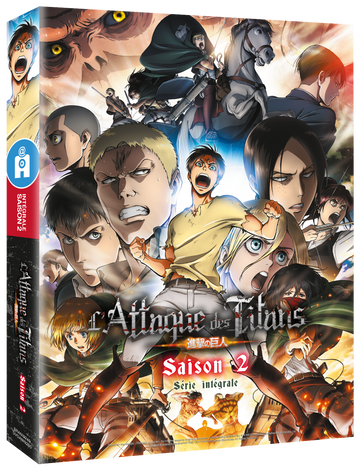 L'ATTAQUE DES TITANS - Intégrale Saison 2 - Edition Collector Blu-Ray