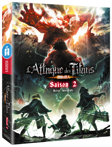 L'ATTAQUE DES TITANS - Intégrale Saison 2 - Edition Collector DVD