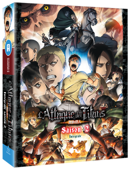 L'ATTAQUE DES TITANS - Intégrale Saison 2 - Edition Blu-Ray