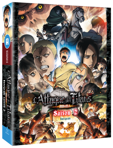 L'ATTAQUE DES TITANS - Intégrale Saison 2 - Edition Blu-Ray
