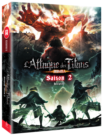 L'ATTAQUE DES TITANS - Intégrale Saison 2 - Edition DVD