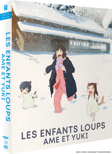 Les Enfants Loups, Ame & Yuki - Édition Deluxe Combo 4K/Blu-ray/DVD *Exclusivité AllTheAnime.fr*