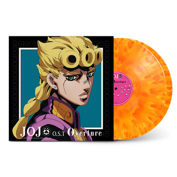 JoJo's Bizarre Adventure - Bande Originale Vinyle - Édition Jaune/Orange Translucide 2 x 12" LP
