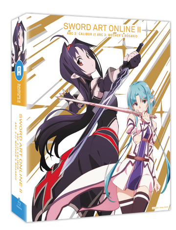 Sword Art Online II - Arc 2&3 : Calibur & Mother's Rosario - Edition Blu-Ray