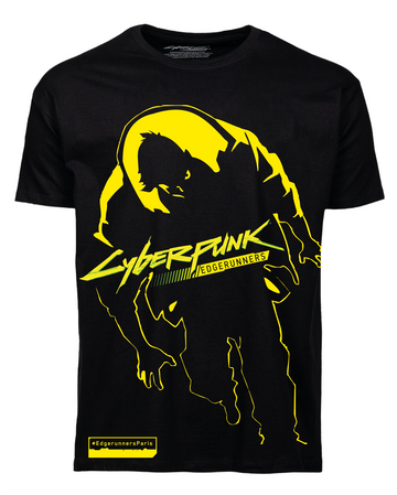 Cyberpunk: Edgerunners - T-Shirt exclusif NOIR (ER3)