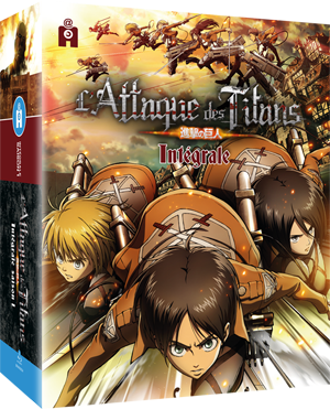 L'ATTAQUE DES TITANS - Intégrale Saison 1 - Edition Blu-Ray