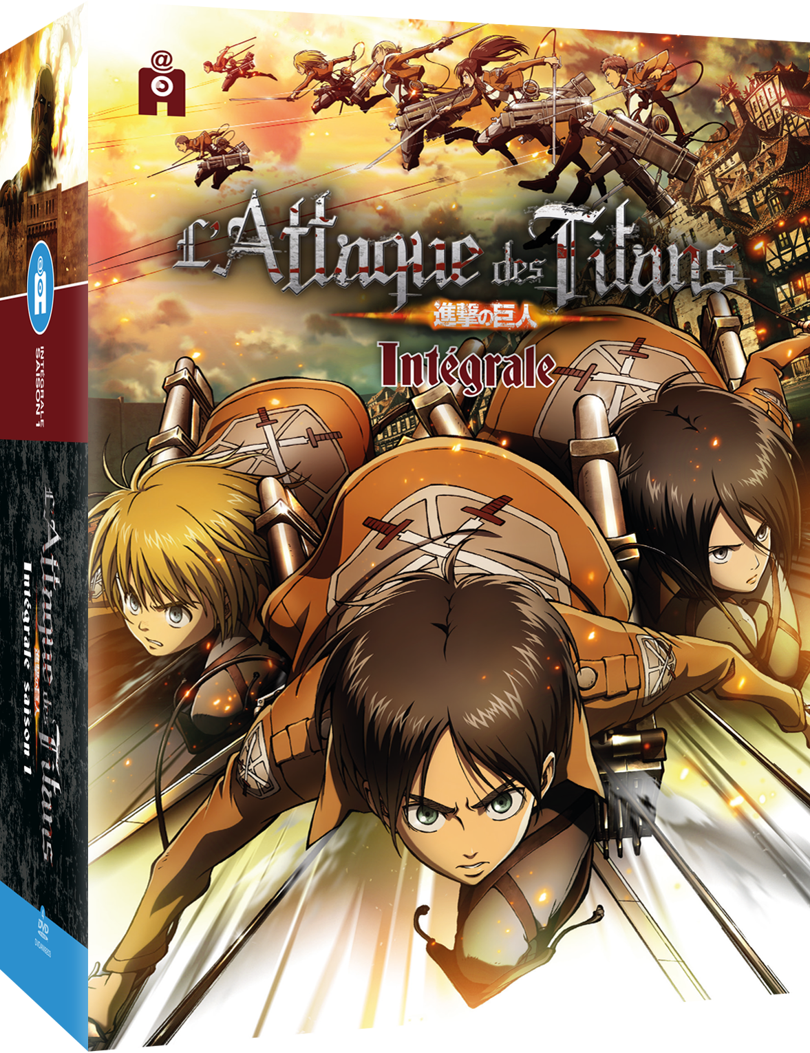 L'ATTAQUE DES TITANS - Intégrale Saison 1 - Edition DVD