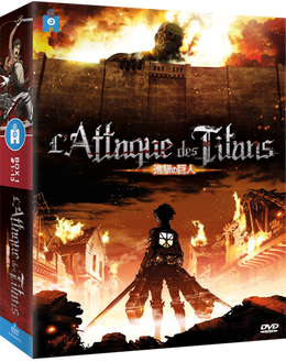L'ATTAQUE DES TITANS - DVD BOX 1/2