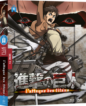 L'Attaque des Titans - série TV - Edition Combo DVD/Blu-ray - coffret 1/2