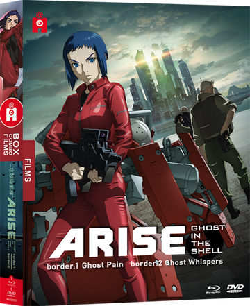 Ghost in the Shell : ARISE - films 1 & 2 - combo Bluray/DVD