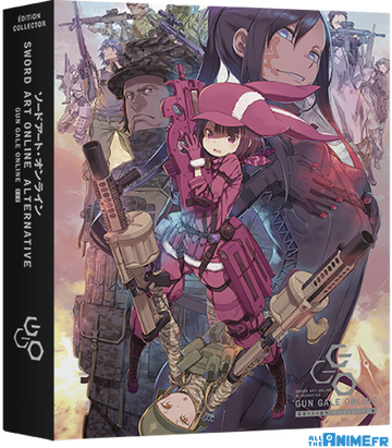 Sword Art Online Alternative Gun Gale Online - Edition Collector Box 1/2 Blu-Ray *Boîte de rangement offerte*