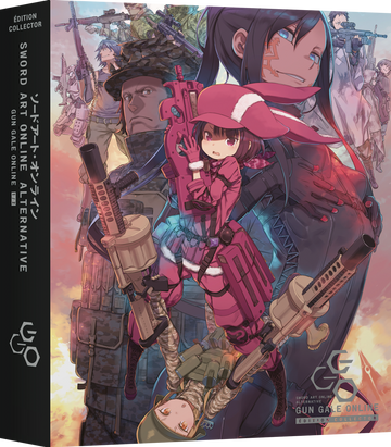 Sword Art Online Alternative Gun Gale Online - Edition Collector Box 1/2 DVD *Boîte de rangement offerte*